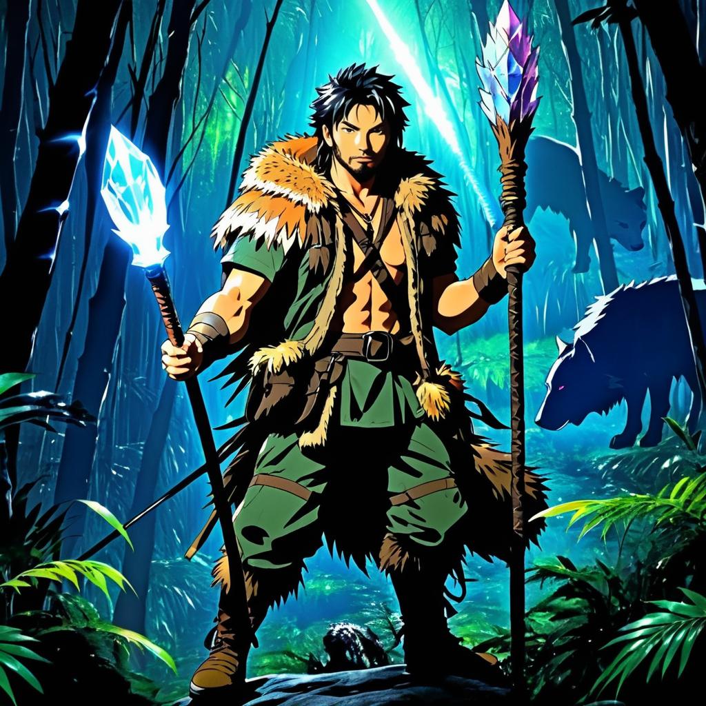 Fierce Beastmaster in Jungle Adventure