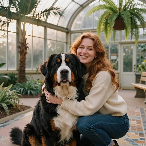 Cozy Embrace in a Botanical Wonderland