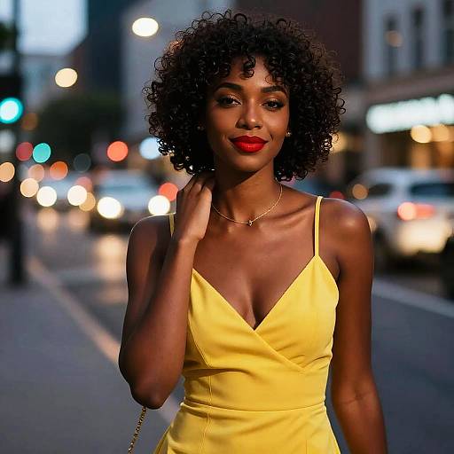 Chic Urban Night Portrait