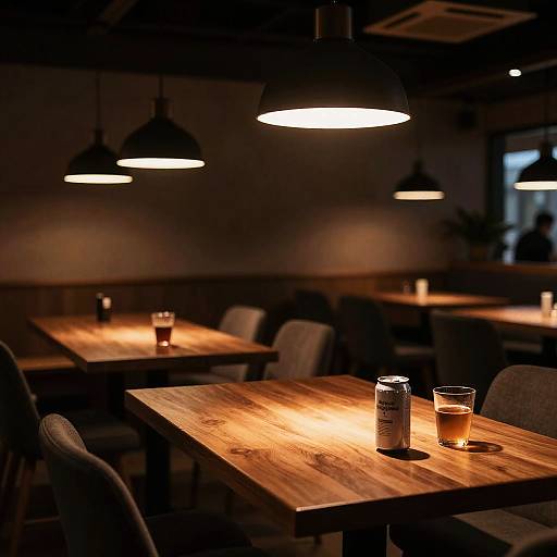 Cozy Indoor Restaurant Scene