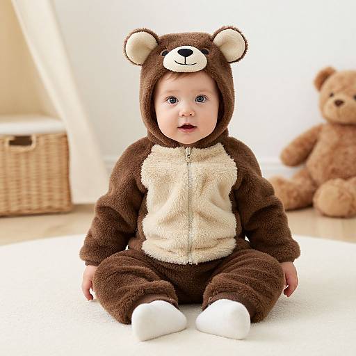 Adorable Sully Infant Bear Costume