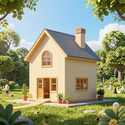 3D Printed Light-Year House Outdoors