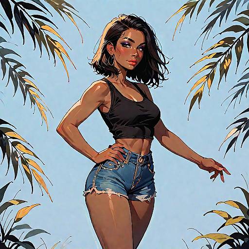 Cinematic Woodland Fashion Photography