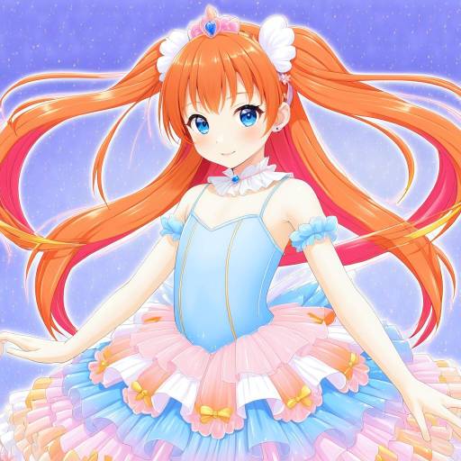 Illustration of Ahiru (princess tutu), princess tutu in the style of Ohta yuichi