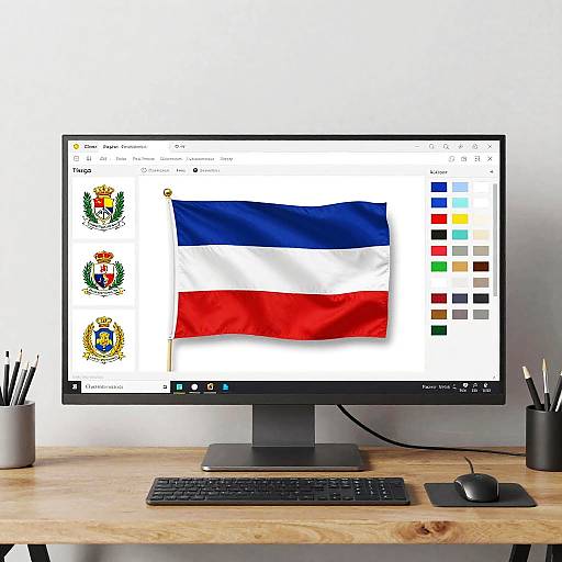 Online Flag Maker Workspace Design