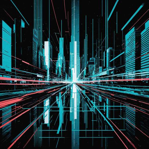 Metropolitan Pulse Digital Glitch Art