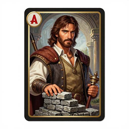 Medieval Tony Montana Stone Merchant