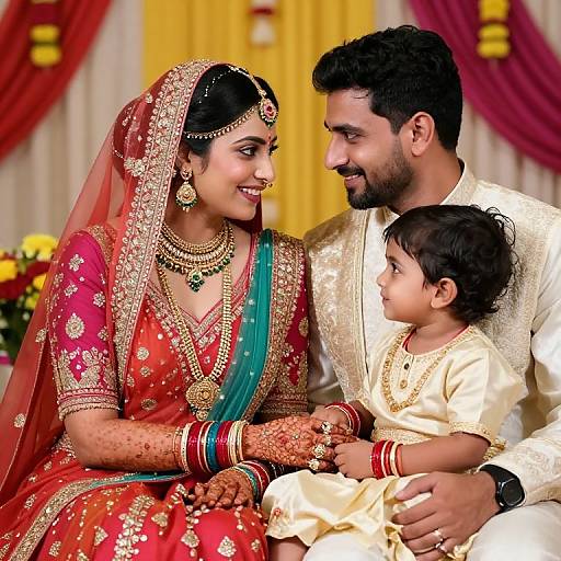 Ethereal Love and Tradition Tapestry