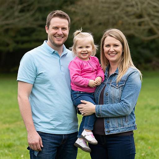 Joyful Family Portrait in Lincolnshire