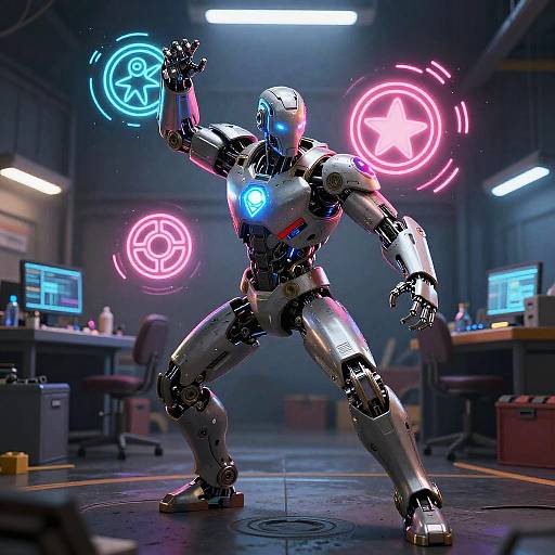 Cybernetic Marvel Hero Assembly