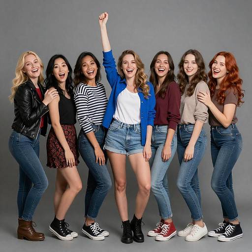 Joyful Gathering of Diverse Women