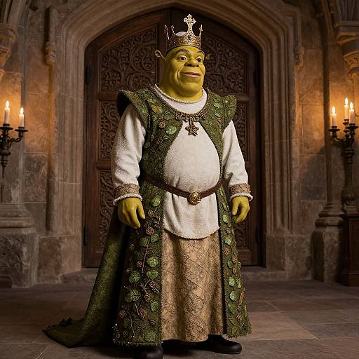 King Harold Shrek Royal Costume