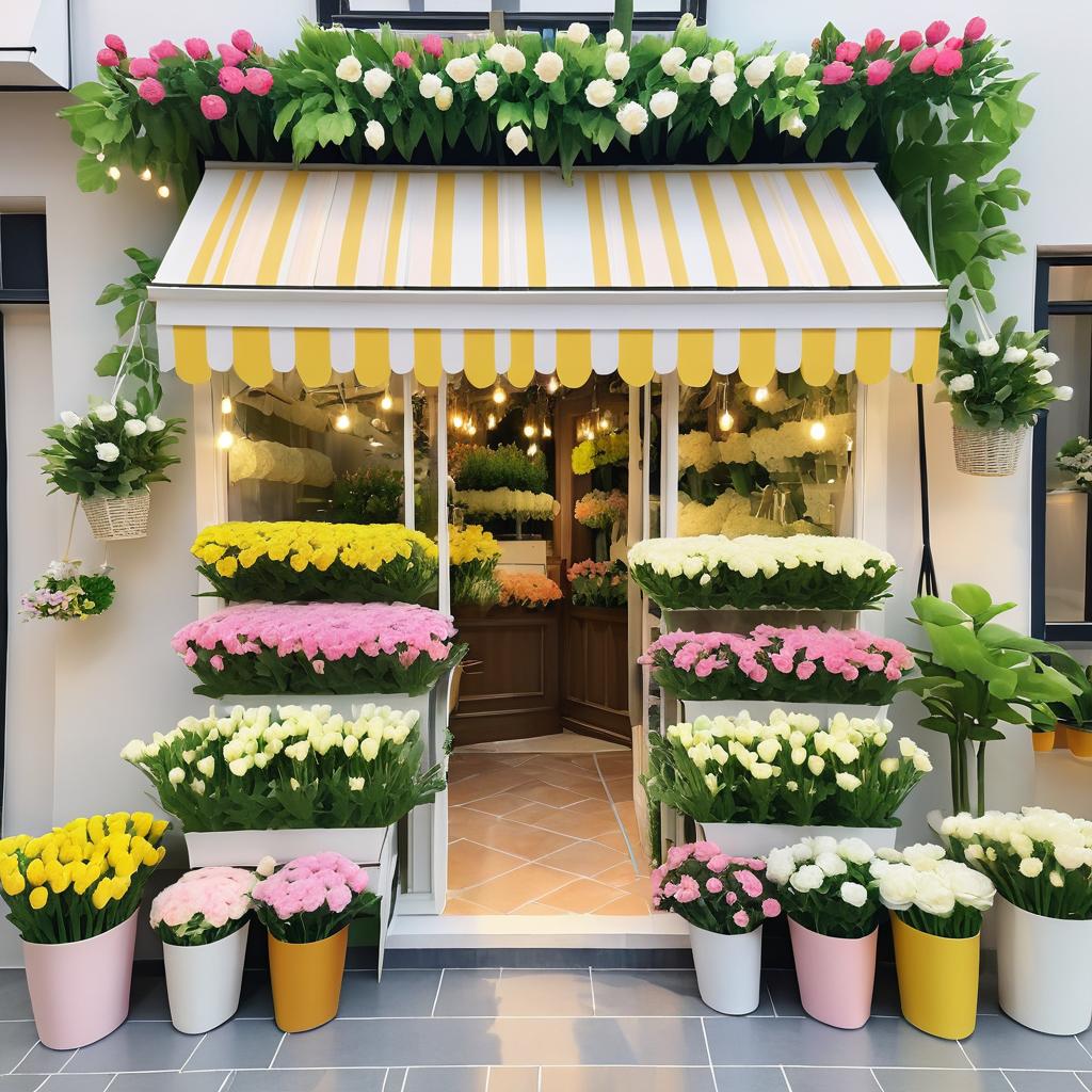 Charming Flower Shop: A Cozy Escape