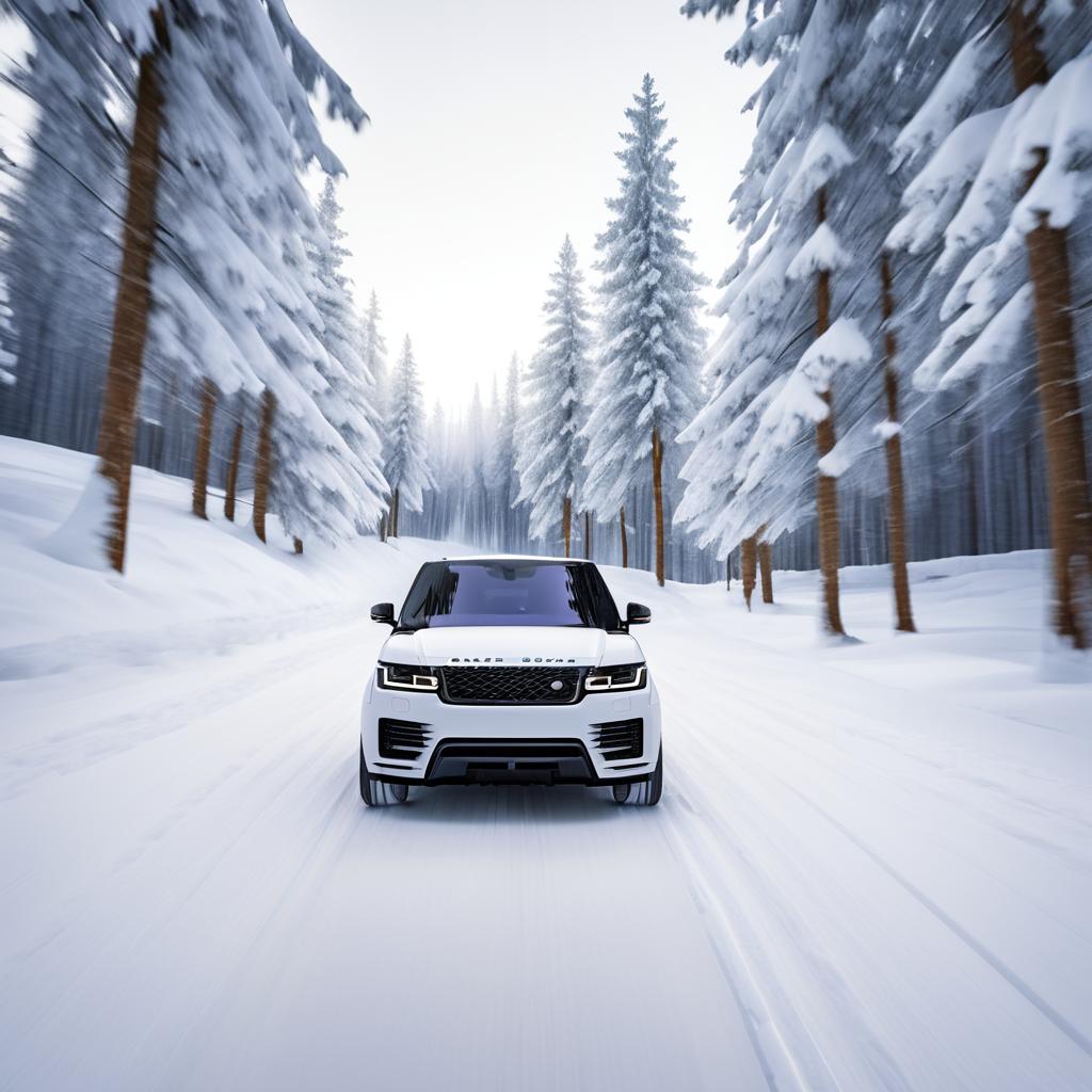 Winter Adventure in a Range Rover