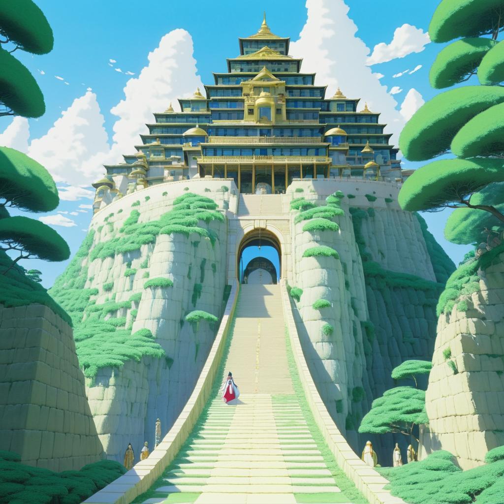 Cleopatra's Ascension in Ghibli's World