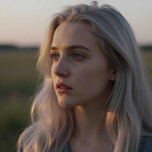 Ultrarealistic Portrait of Enigmatic Woman