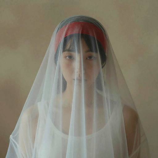 Ethereal Impressionistic Portrait with Mystery