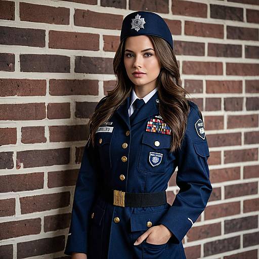 Realistic EMT Costume Character Portrait