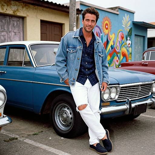 Vintage Street Style with Classic Cars