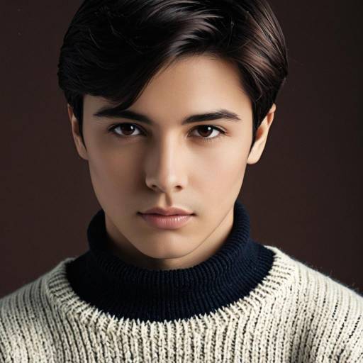 Portrait of Young Man in Sweater