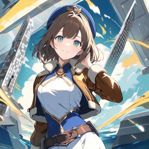Cowgirl Admiral on Majestic Flagship