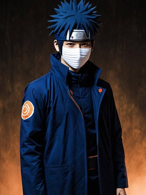 Realistic Obito Uchiha Cosplay Photo