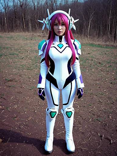 Cosplay photo of anemone (eureka seven). Costume clothes