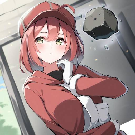 Illustration of Ae-3803, hataraku saibou in the style of Ominaeshi (takenoko)