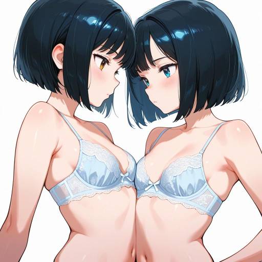 Intimate Embrace of Two Women Intimate Embrace of Two Women