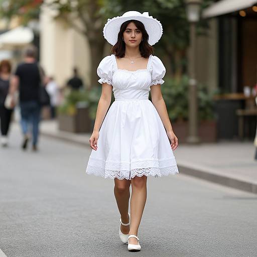 Elegant Tea Party Street Style