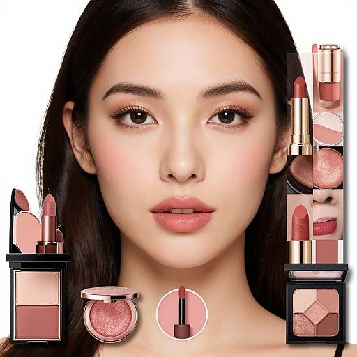 Virtual Makeup Filter Close-Up