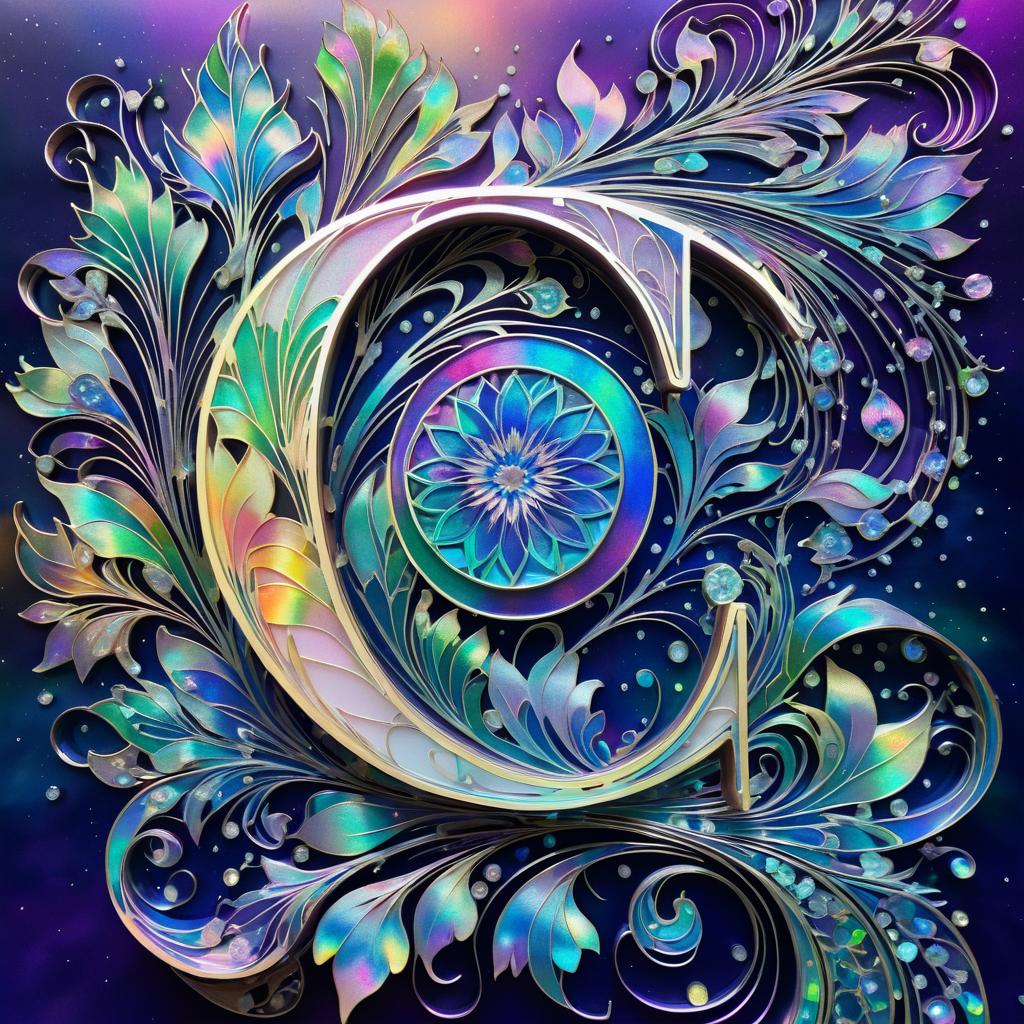 Lila Mae: Electric Art Nouveau Colors