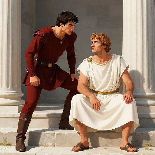 Medieval Meets Classical: A Movie Poster