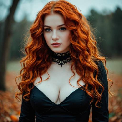 Woman in Huntsman Halloween Costume