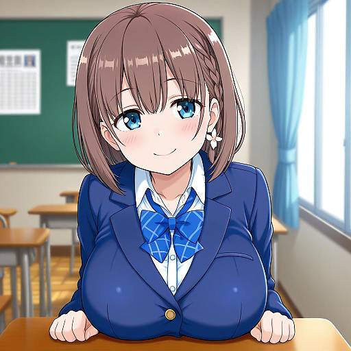 Illustration of Ai-chan (tawawa), getsuyoubi no tawawa in the style of Reverse (bluefencer)