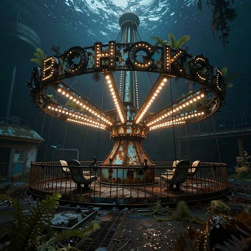 Bioshock-Inspired Sunken Amusement Park