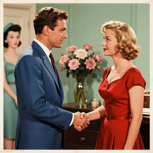 Classic Mid-Century Movie Poster Design