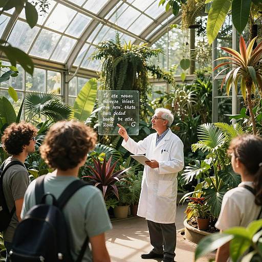 Conservatory Botanist Reveals Plant Language