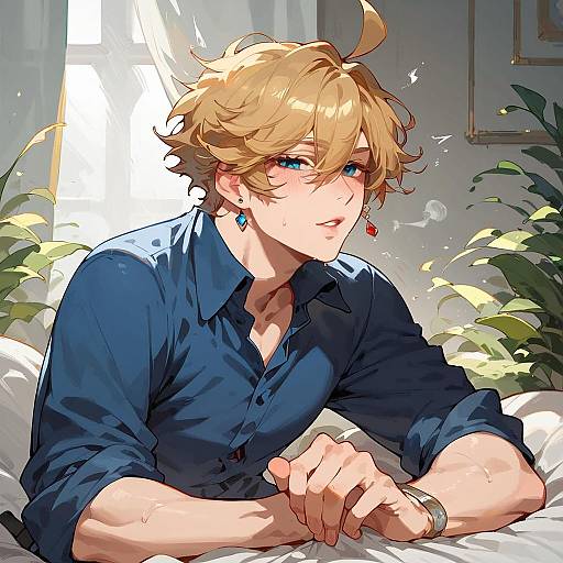 Naoto's Lab Mishap with Gadgets