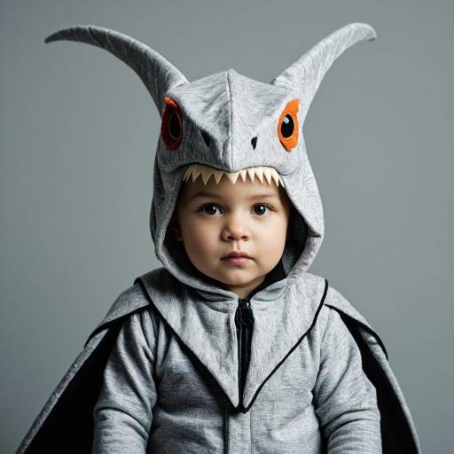 Toddler in Pterodactyl Costume