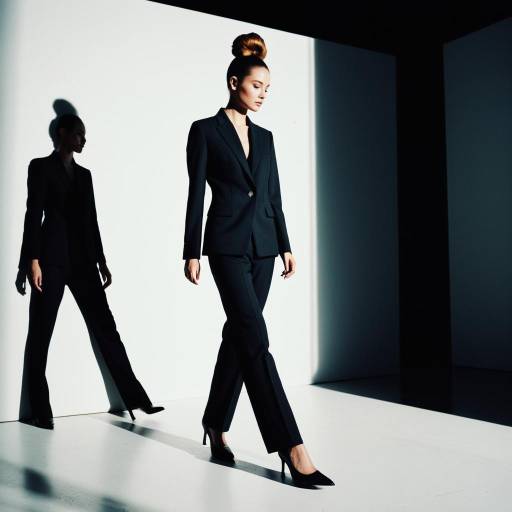 Fashion Model in Modern Pantsuit with Beehive Hairstyle Fashion Model in Modern Pantsuit with Beehive Hairstyle