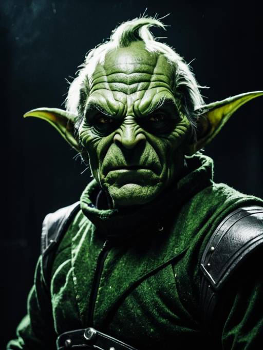 Man in Green Goblin Costume
