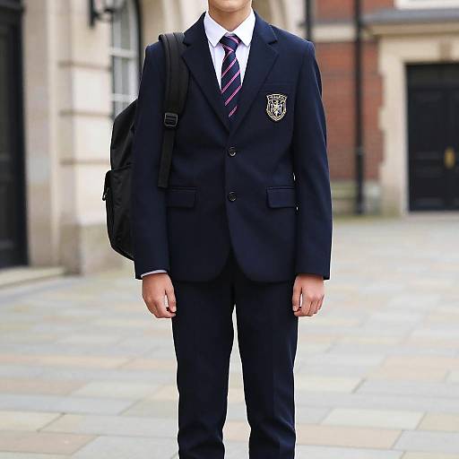Modern British School Boy Uniform