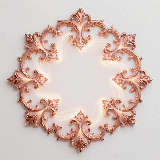 Baroque Petal Light Painting