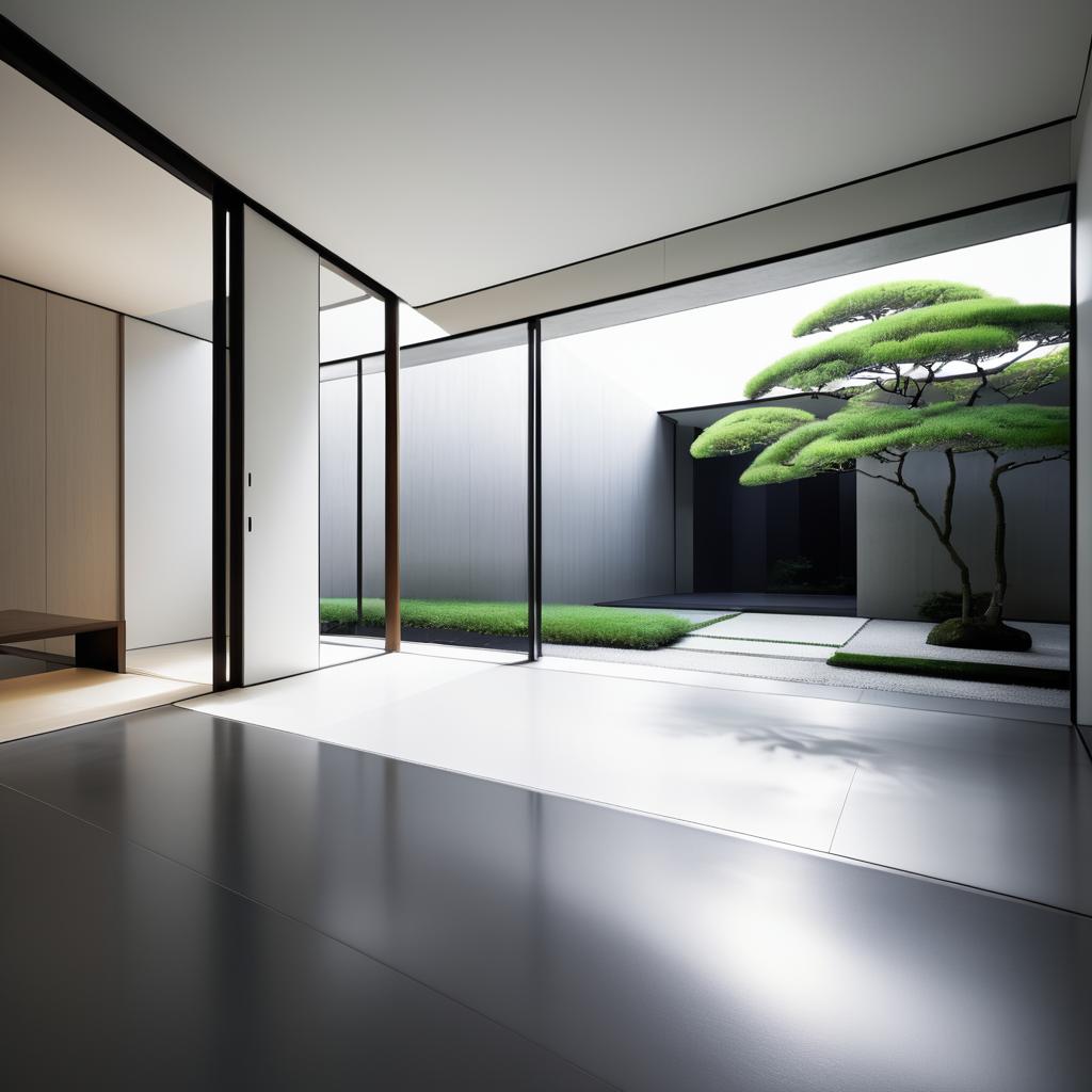 Minimalist Tokyo Home by Tadao Ando