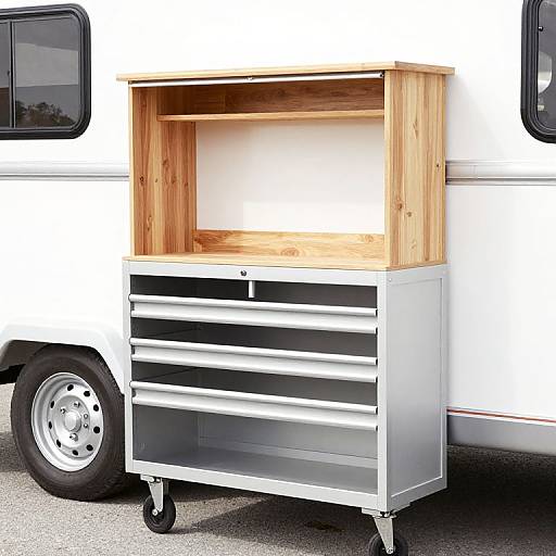 DIY Camper Trailer Tool Cabinet Plans