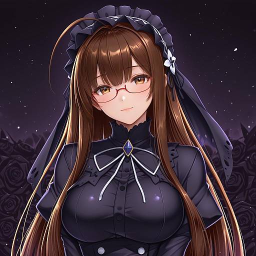 Illustration of Hasegawa chisame, mahou sensei negima! in the style of Akitsuki karasu