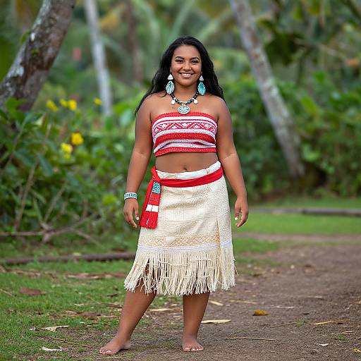 Plus Size Moana Inspired Tribal Beauty