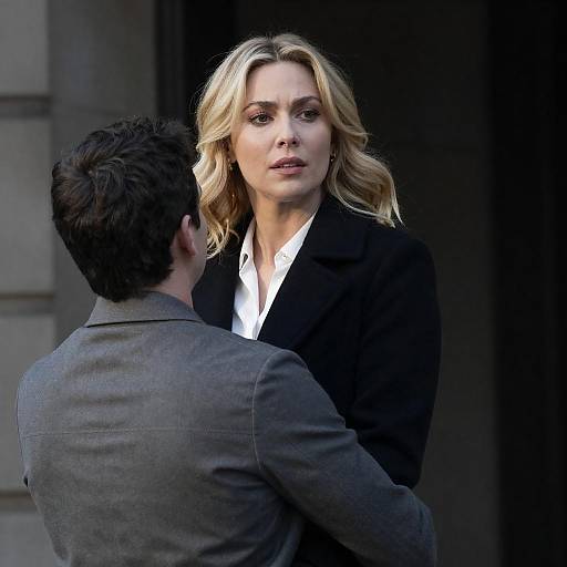 Sunlit Rescue in Dim Stone Alley