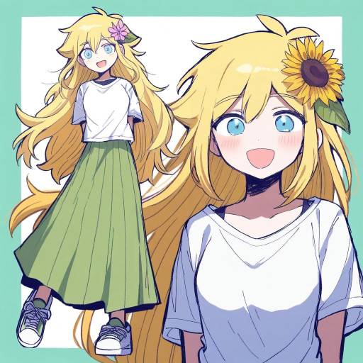 Basil from Omori: Gender-Swapped Portrait